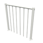 Balustrádové zábradlie pre Rondo Zink Color – Obrázok 6